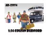 Cousin Budford "Trailer Park" Figure For 1:24 Scale Diecast Model Cars American Diorama 23974