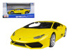 Lamborghini Huracan LP610-4 Yellow 1/24 Diecast Model Car Maisto 31509 