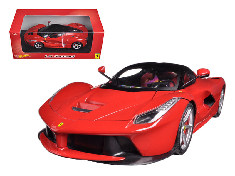 Ferrari Laferrari F70 Hybrid Red 1/18 Diecast Car Model Hot Wheels BLY52 