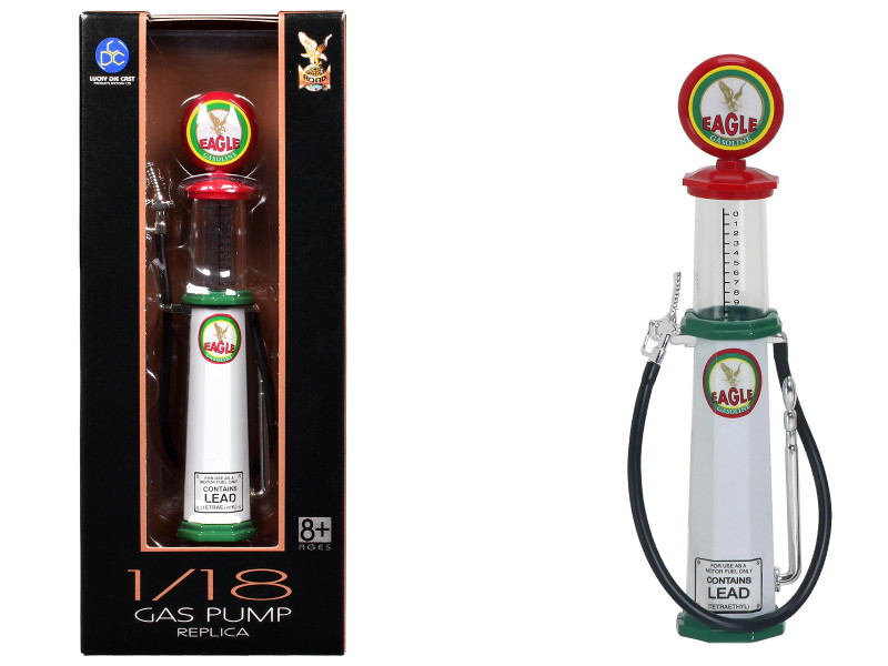 Eagle Gasoline Vintage Gas Pump Cylinder 1/18 Diecast Replica
Road Signature YM98612