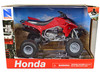 Honda TRX 450R Red ATV Motorcycle 1/12 Diecast Model New Ray 57093A