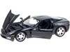 2005 Chevrolet Corvette C6 Coupe Black 1/24 Diecast Car Model Motormax 73270