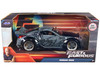 D.K.'s Nissan 350Z Gray Black Graphics Fast & Furious Movie 1/24 Diecast Model Car Jada 97172