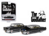 1955 Cadillac Fleetwood Series 60 Special Black The Godfather 1972 Movie Hollywood Series Release 14 1/64 Diecast Model Car Greenlight 44740 B