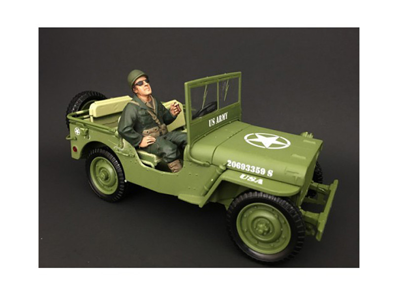 US Army WWII Figure III For 1:18 Scale Models American Diorama 77412