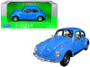 Volkswagen Beetle Blue 1/24 1/27 Diecast Model Car Welly 22436
