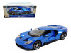 2017 Ford GT Blue 1/18 Diecast Model Car Maisto 31384