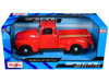 1950 Chevrolet 3100 Pick Up Truck Omaha Orange 1/25 Diecast Model Maisto 31952
