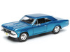 1966 Chevrolet Chevelle SS 396 Blue 1/24 Diecast Model Car Maisto 31960