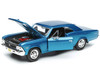 1966 Chevrolet Chevelle SS 396 Blue 1/24 Diecast Model Car Maisto 31960
