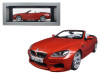 BMW M6 F12M Convertible Sakhir Orange 1/18 Diecast Model Car Paragon 97063