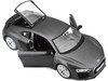Audi R8 V10 Plus Grey Special Edition 1/24 Diecast Model Car Maisto 31513