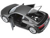 Audi R8 V10 Plus Grey Special Edition 1/24 Diecast Model Car Maisto 31513