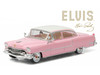 Elvis Presley 1955 Cadillac Fleetwood Series 60 Pink Cadillac 1935-1977 1/43 Diecast Model Car Greenlight 86491