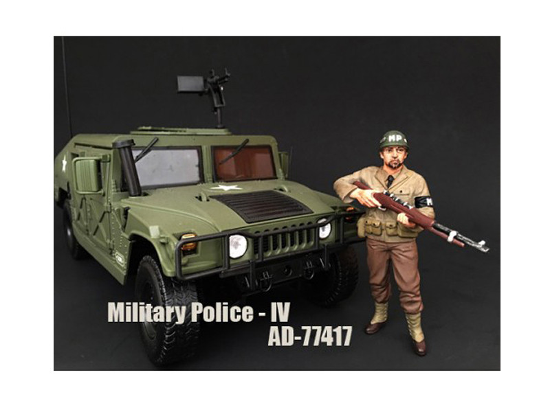 WWII Military Police Figure IV For 1:18 Scale Models American Diorama 77417
