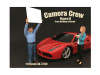 Camera Crew Figure II Crew Holding Reflector For 1:18 Scale Models American Diorama 77428