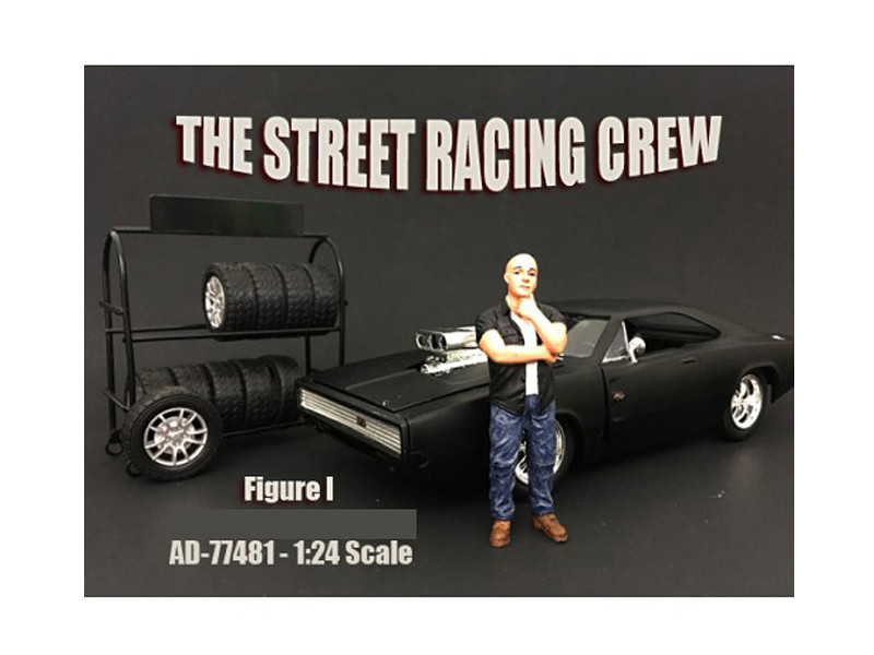 The Street Racing Crew Figure I For 1:24 Scale Models American Diorama 77481