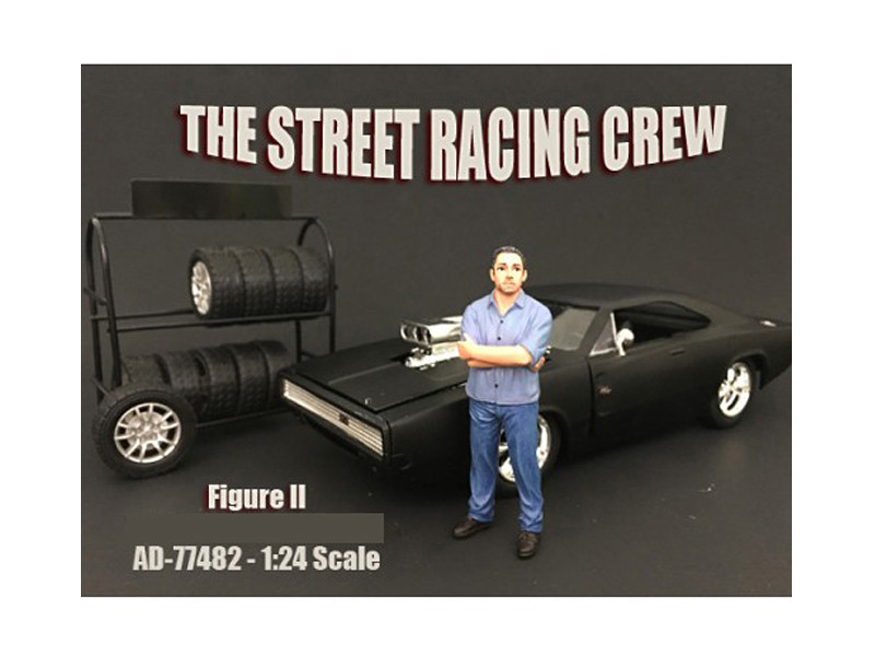 The Street Racing Crew Figure II For 1:24 Scale Models by American Diorama