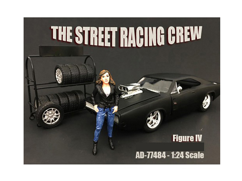 The Street Racing Crew Figurine IV for 1/24 Scale Models by American Diorama