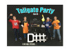 Tailgate Party Set II 4 Piece Figure Set For 1:18 Scale Models American Diorama 77595
