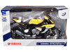 2016 Yamaha YZF-R1 Yellow Motorcycle Model 1/12 New Ray 57803 B