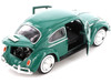 1966 Volkswagen Beetle Green 1/24 Diecast Model Car Motormax 73223