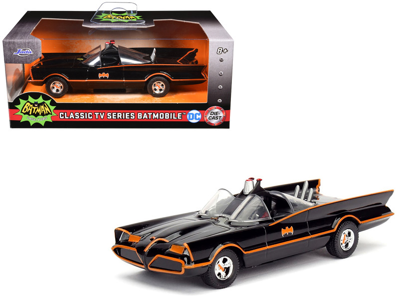 1966 TV Series Classic Batman Batmobile 1/32 Diecast Model Car Jada 98225
