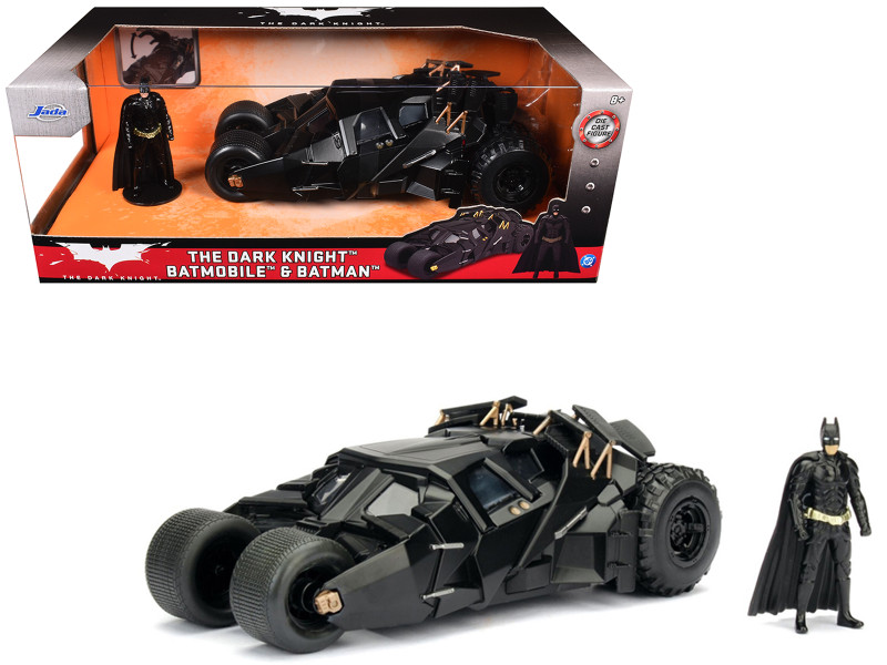 2008 The Dark Knight Tumbler with diecast Batman Figure 1/24 Diecast Model Car Jada 98261