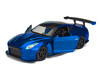 Brian's 2009 Nissan GTR R35 Blue Ben Sopra Fast & Furious Movie 1/32 Diecast Model Car Jada 98270