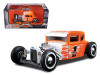 1929 Ford Model A Harley Davidson Orange With Flames #1 1/24 Diecast Model Car Maisto 32175
