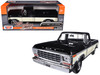 1979 Ford F-150 Pickup Truck 2 Tone Black Cream 1/24 Diecast Model Car Motormax 79346