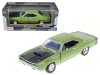 1969 Dodge Coronet Super Bee Green 1/24 Diecast Model Car Motormax 73315