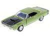 1969 Dodge Coronet Super Bee Green 1/24 Diecast Model Car Motormax 73315