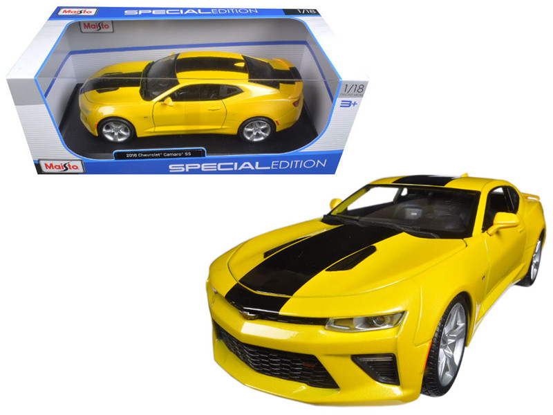 2016 Chevy Camaro SS 1//18 Scale Diecast Model Toy Car Maisto 31689R Red