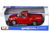 Ford F-150 SVT Lightning Red Without Surf Boards Diecast Car Model 1/21 Maisto 31141