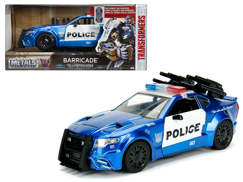 police car transformer toy