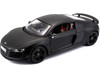 Audi R8 GT Matt Black 1/18 Diecast Car Model Maisto 36190