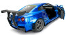 2009 Nissan GT-R R35 Ben Sopra Blue JDM Tuners 1/24 Diecast Model Car Jada 98647