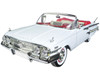1960 Chevrolet Impala Convertible White 1/18 Diecast Model Car Motormax 73110