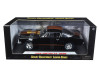 1966 Ford Mustang Shelby GT 350 Hertz Black Gold Stripes 1/18 Diecast Model Car Shelby Collectibles SC360