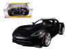 2014 Chevrolet Corvette C7 Stingray Police Matt Black 1/18 Diecast Model Car Maisto 36212