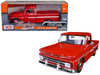 1966 Chevrolet C10 Fleetside Pickup Truck Red 1/24 Diecast Model Car Motormax 73355