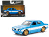 Brian's Ford Escort Blue and White Fast & Furious Movie 1/32 Diecast Model Car Jada 97188