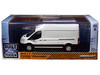 2017 Ford Transit LWB High Roof Oxford White 1/43 Diecast Model Car Greenlight 86083