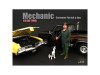 Customer Patrick and a Dog Figurine Figure For 1:18 Models American Diorama 77448