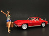 Hitchhiker 2 Piece Figure Set for 1/18 Scale Model Cars American Diorama 23896G