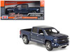 2018 Chevrolet Silverado LTZ Centennial 100 Years Anniversary Edition Blue 1/27 Diecast Model Car Motormax 79353