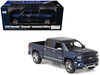 2018 Chevrolet Silverado LTZ Centennial 100 Years Anniversary Edition Blue 1/27 Diecast Model Car Motormax 79353