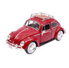 1966 Volkswagen Classic Beetle Red 1/24 Diecast Car Model Motormax 79558 79559