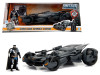 2017 Justice League Batmobile with diecast Batman Figure 1/24 Diecast Model Car Jada 99232